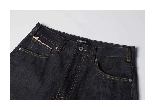 KARMANISTIC Contrast Back Pocket Original Baggy Jeans | Face 3 Face