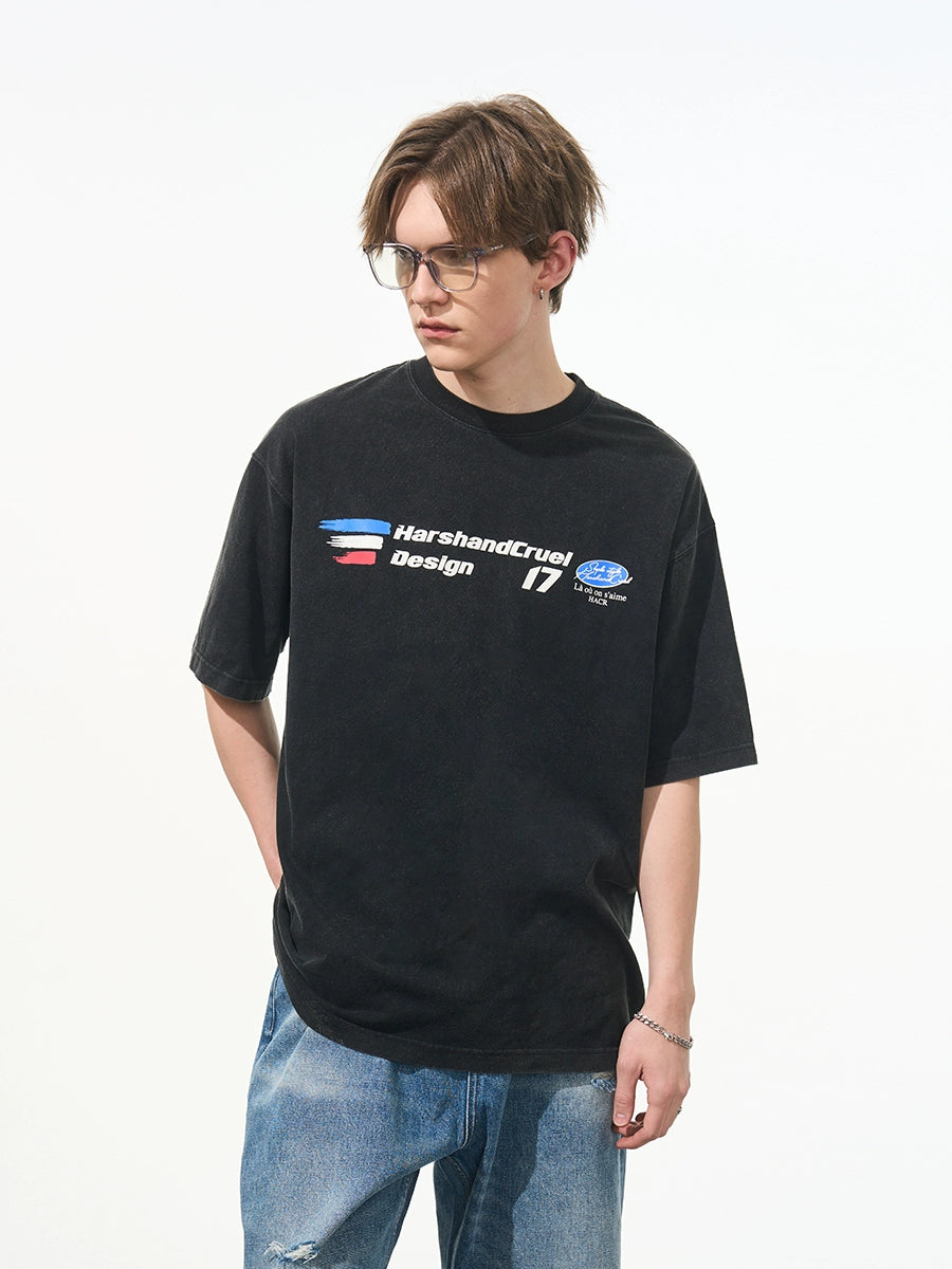 Harsh and Cruel Washed Logo Tee