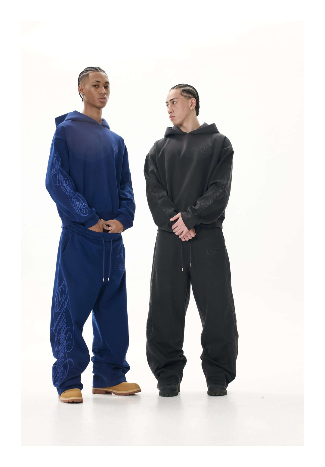 KARMANISTIC x LOCO Logo Embroidered Hoodie | Face 3 Face