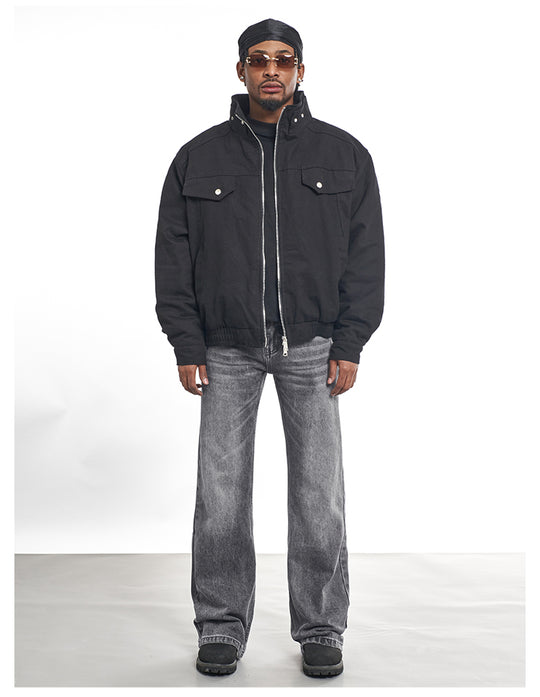 F3F Select Basic Black Gray Washed Jeans | Face 3 Face