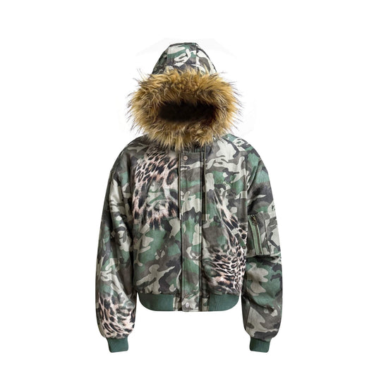 S45 Camouflage Leopard N2B Jacket | Face 3 Face