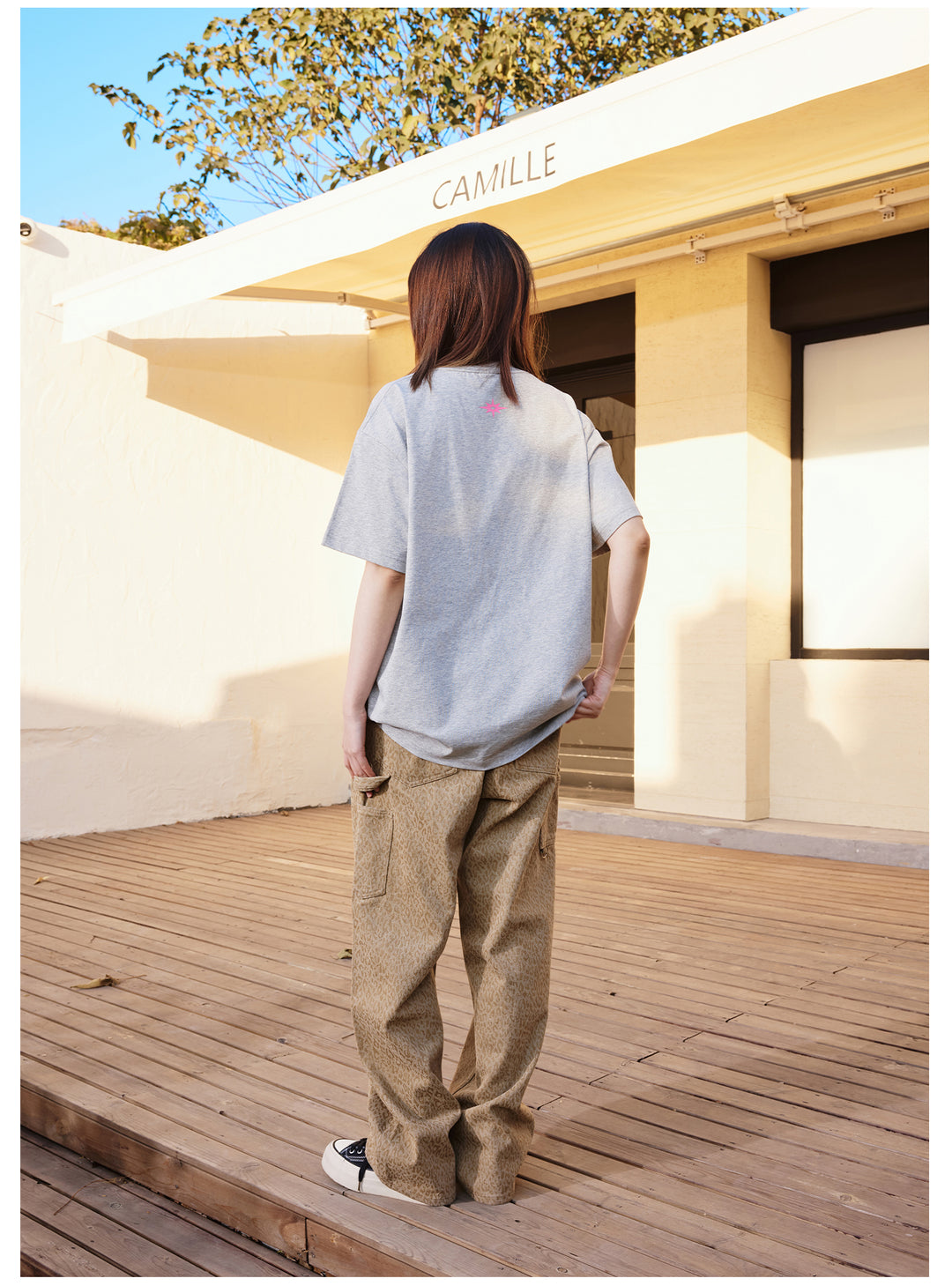 Remedy Leopard Work Painter Pants | Face 3 Face
