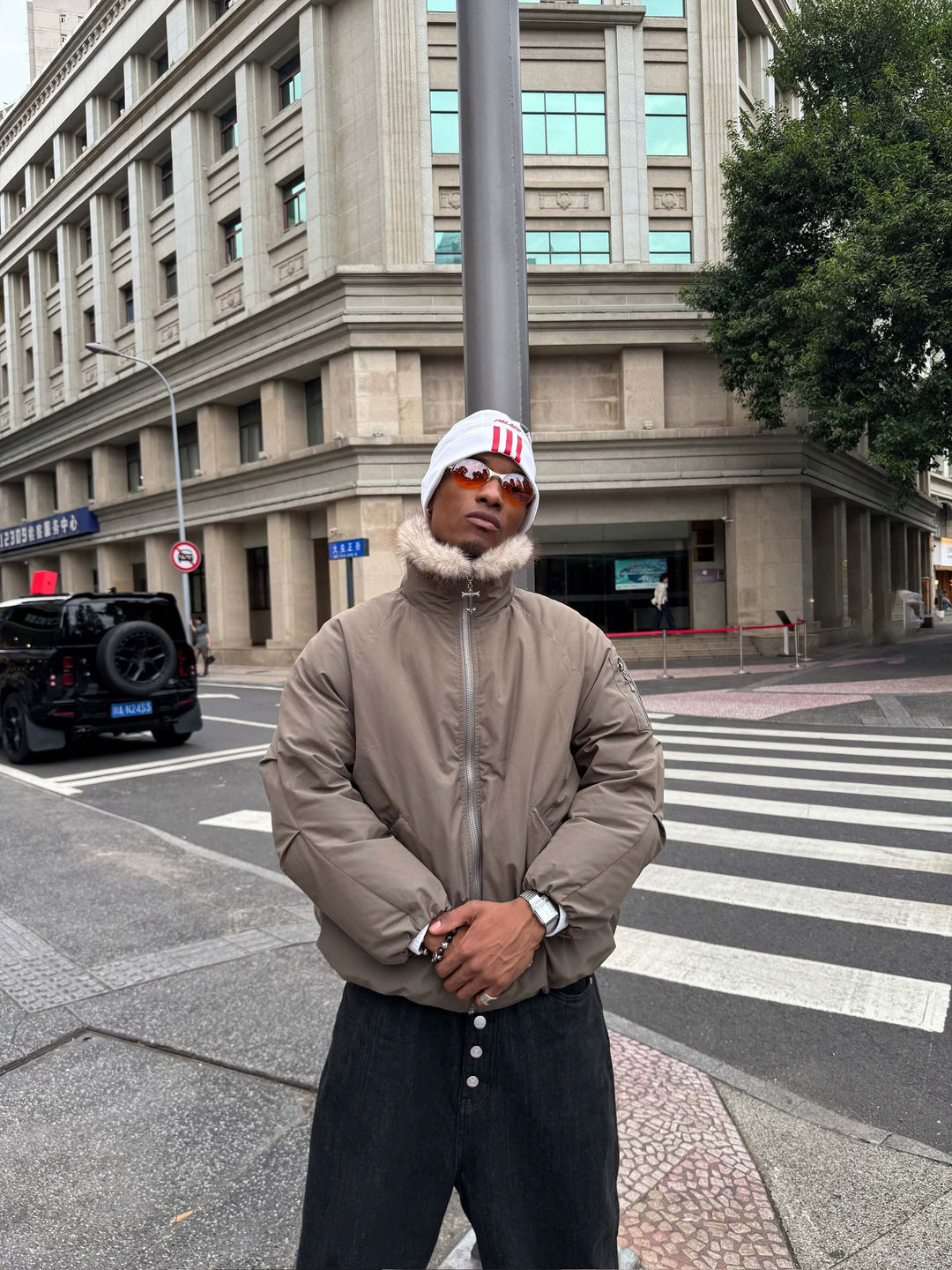 STEEPC Eco Faux Fur Lined Down Jacket | Face 3 Face