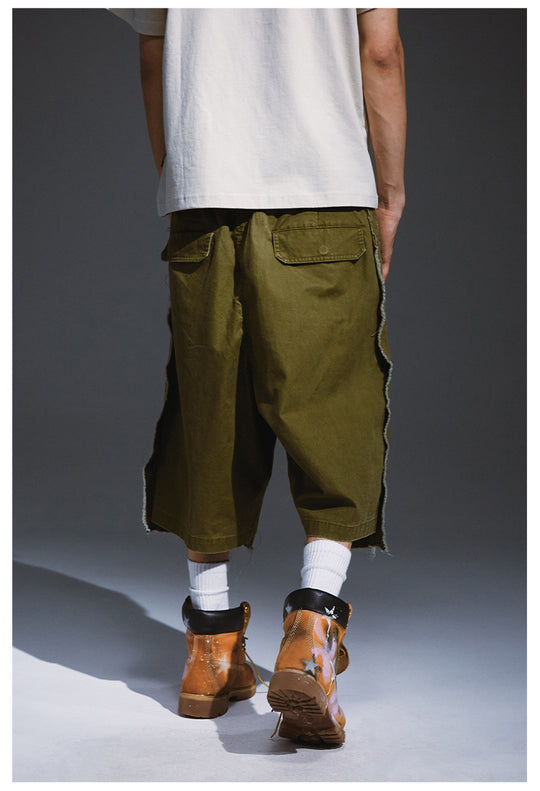 Remedy Double Layer Baggy Work Shorts | Face 3 Face