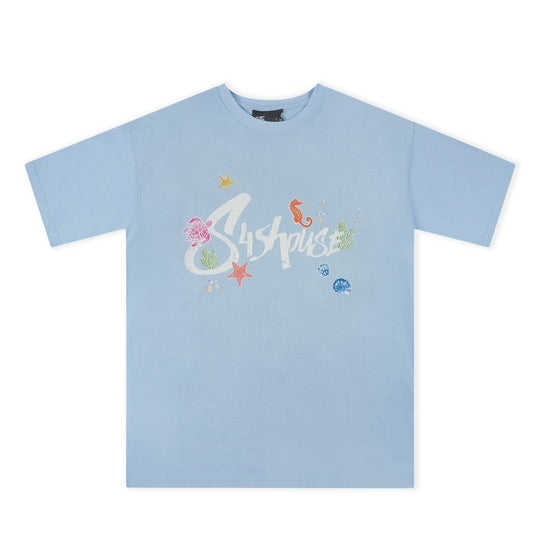 S45 Underwater World Graffiti Print Tee | Face 3 Face