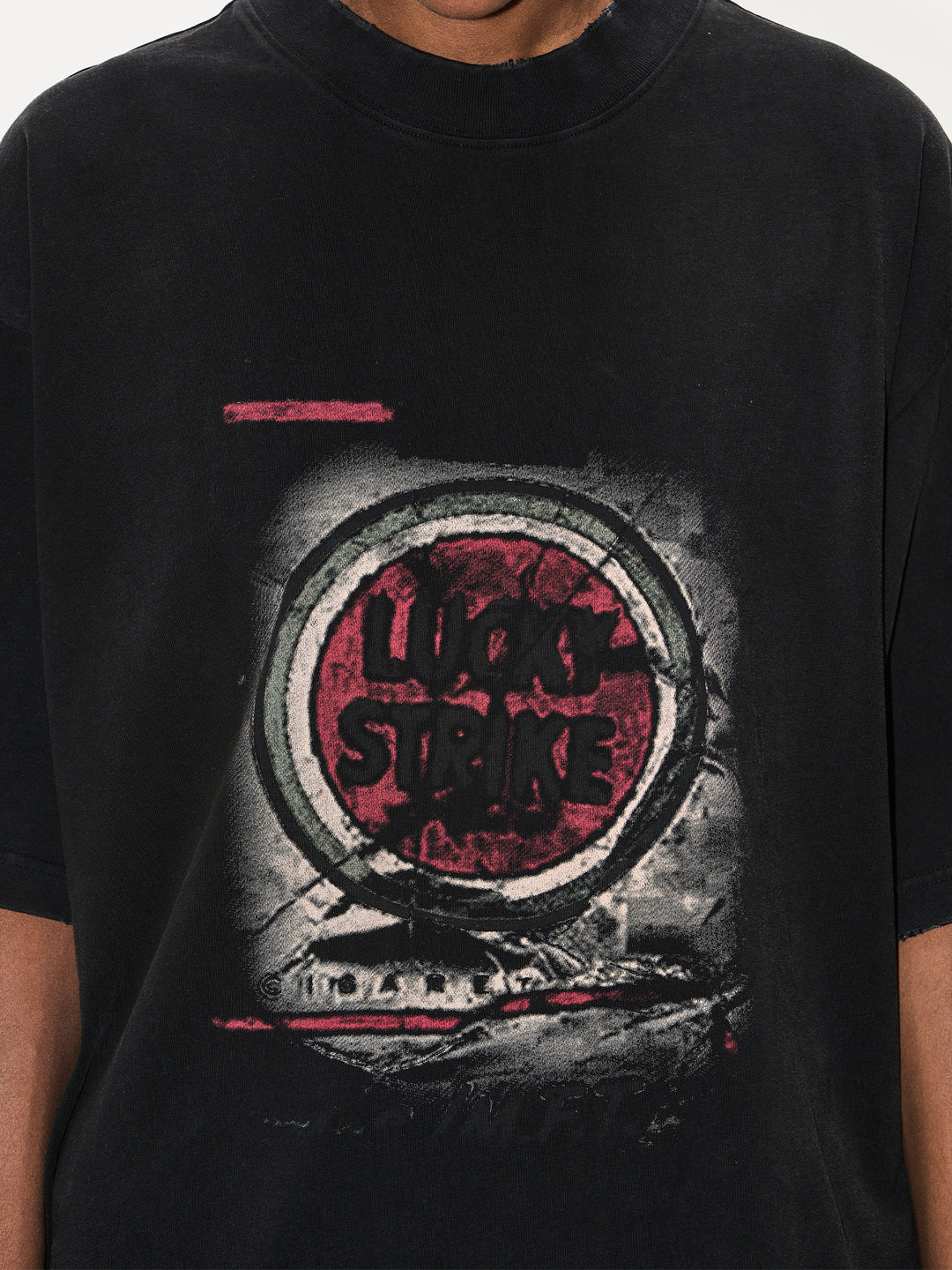 BLIND NO PLAN Washed Vintage Printed Tee | Face 3 Face