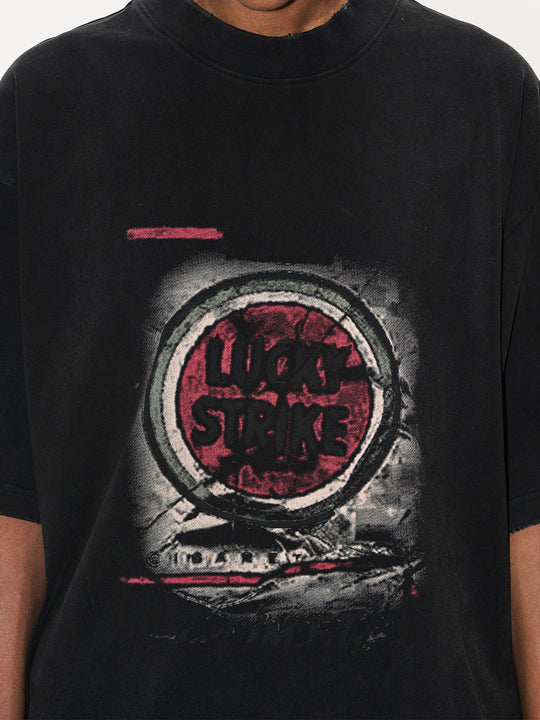 BLIND NO PLAN Washed Vintage Printed Tee | Face 3 Face