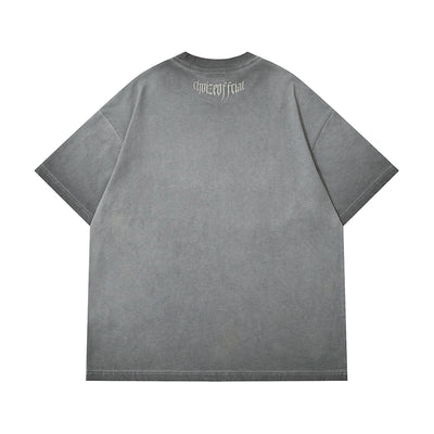 F3F Select Washed Old Basic Printed Tee