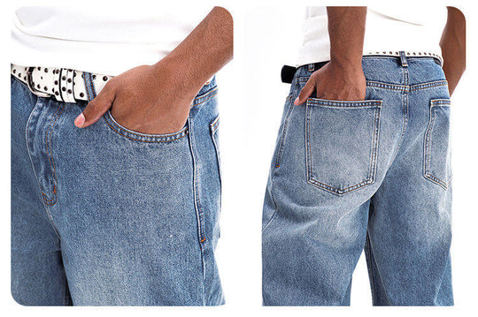 F3F Select Washed High Waisted Baggy Jeans