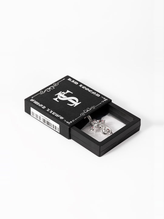 Small Town Kid Snake Pendant Cross Necklace | Face 3 Face