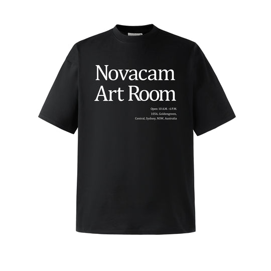 NOVACAM Novacam Art Room Logo Print Tee | Face 3 Face