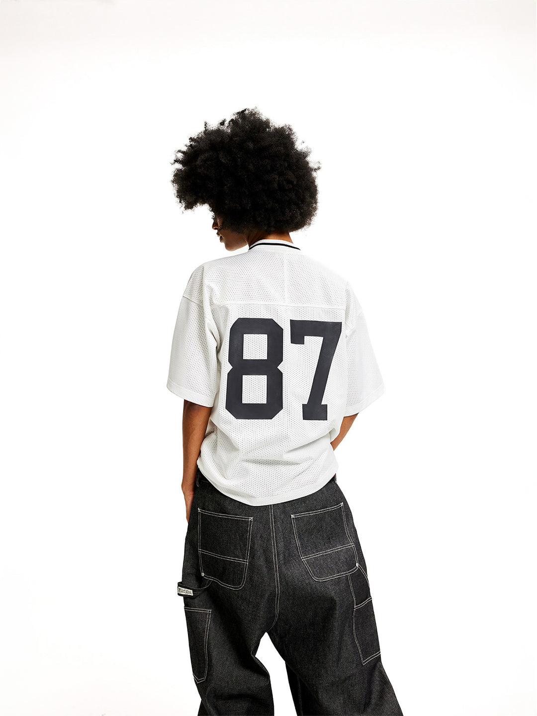 MHARF 87 Logo Vintage Mesh Sports Hockey Jersey | Face 3 Face