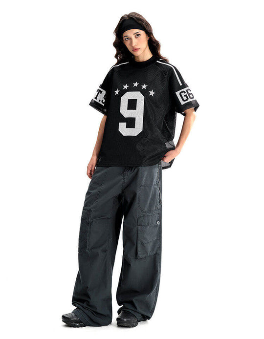 F3F Select Star Number 9 Mesh Short Sleeve Jersey | Face 3 Face