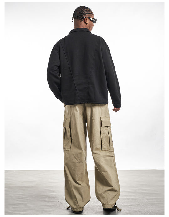 F3F Select Drawstring Ripstop Fabric Cargo Pants | Face 3 Face
