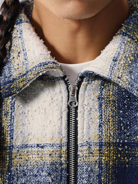 Remedy Ombre Check Jacket | Face 3 Face