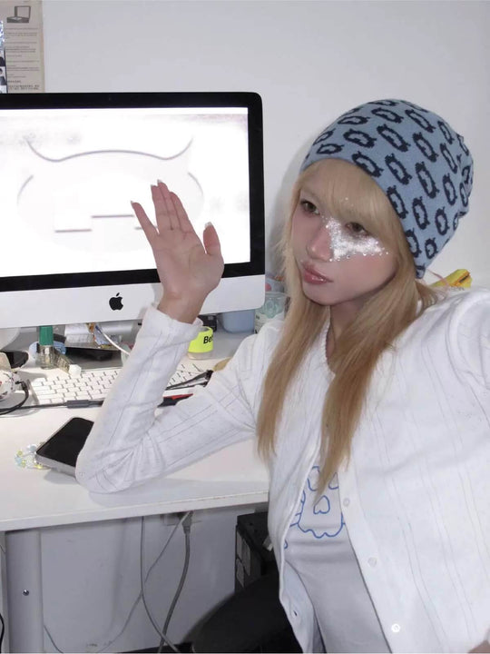 EVILKNIGHT(EK) Devil's House Reversible Beanie | Face 3 Face