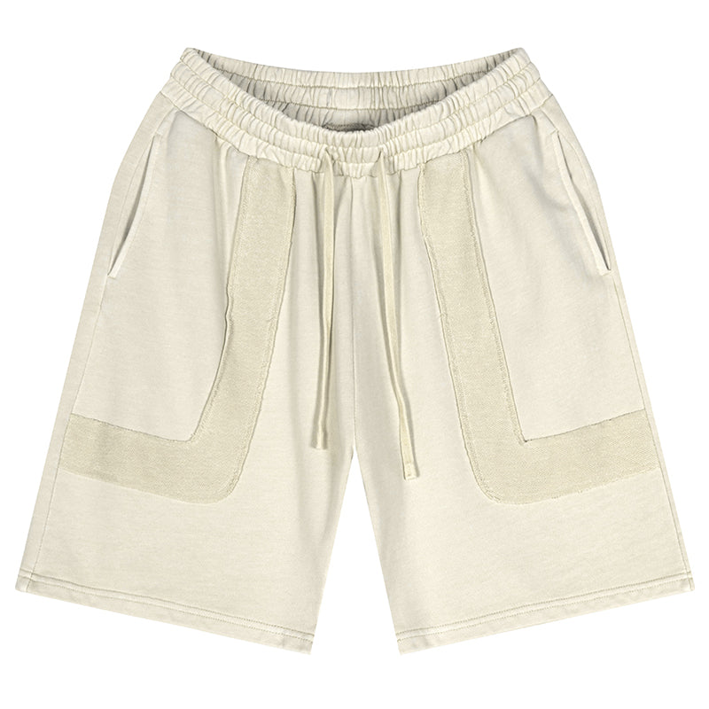 F3F Select Washed & Old Patchwork Short Sweatpants