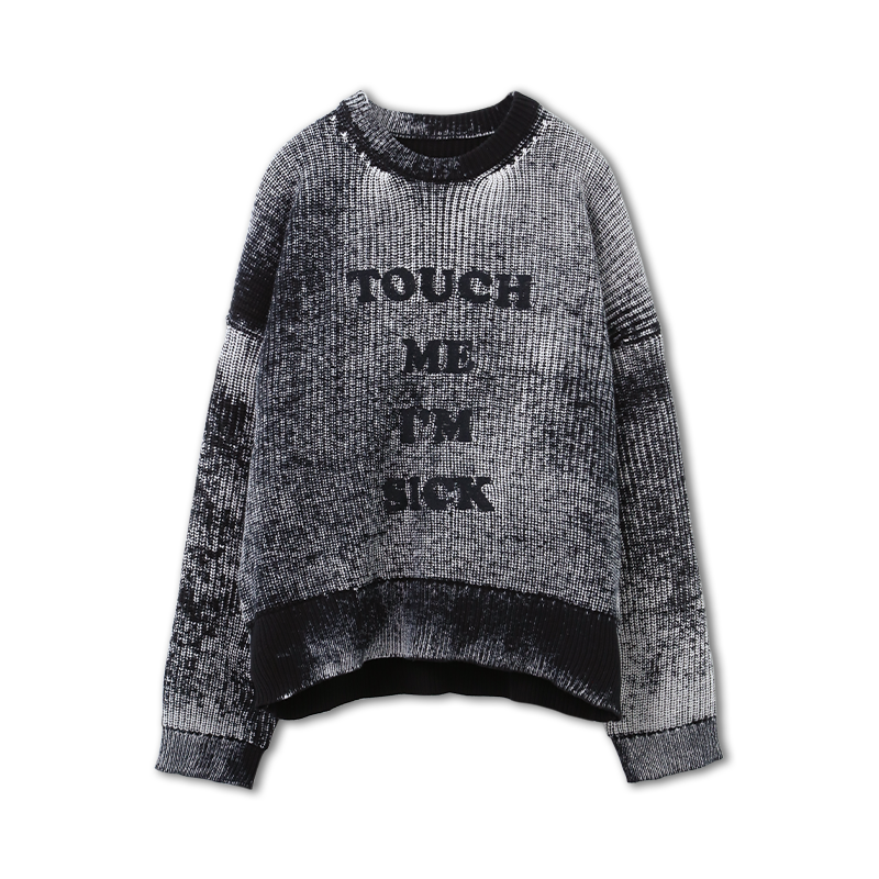 SOD Co. Rock Reverse Printed Knit Sweater | Face 3 Face