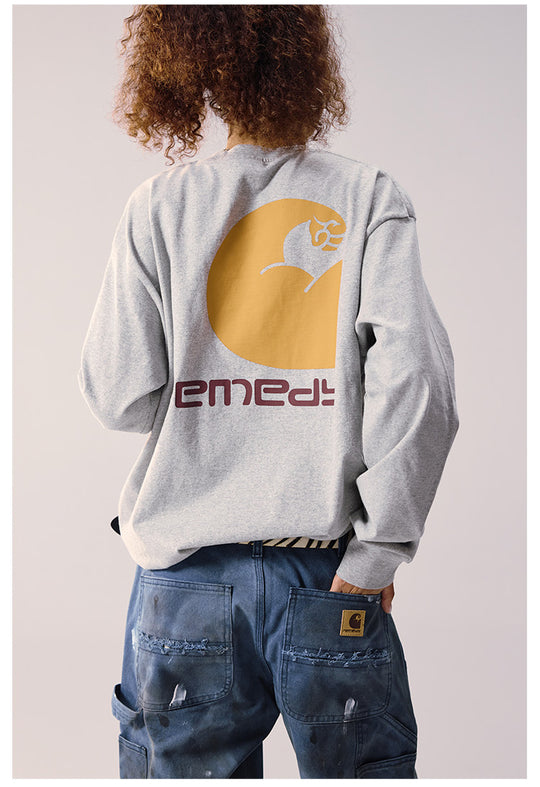 Remedy Biceps Inspired Print Long Sleeve Tee | Face 3 Face