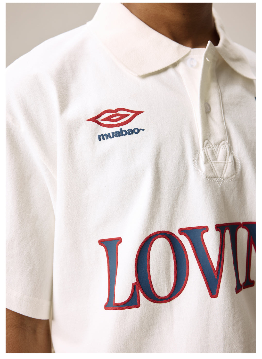 Remedy LOVING Foam Print Polo Shirt | Face 3 Face