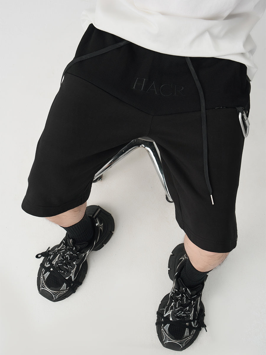 Harsh and Cruel Carabiner Cargo Cropped Pants | Face 3 Face