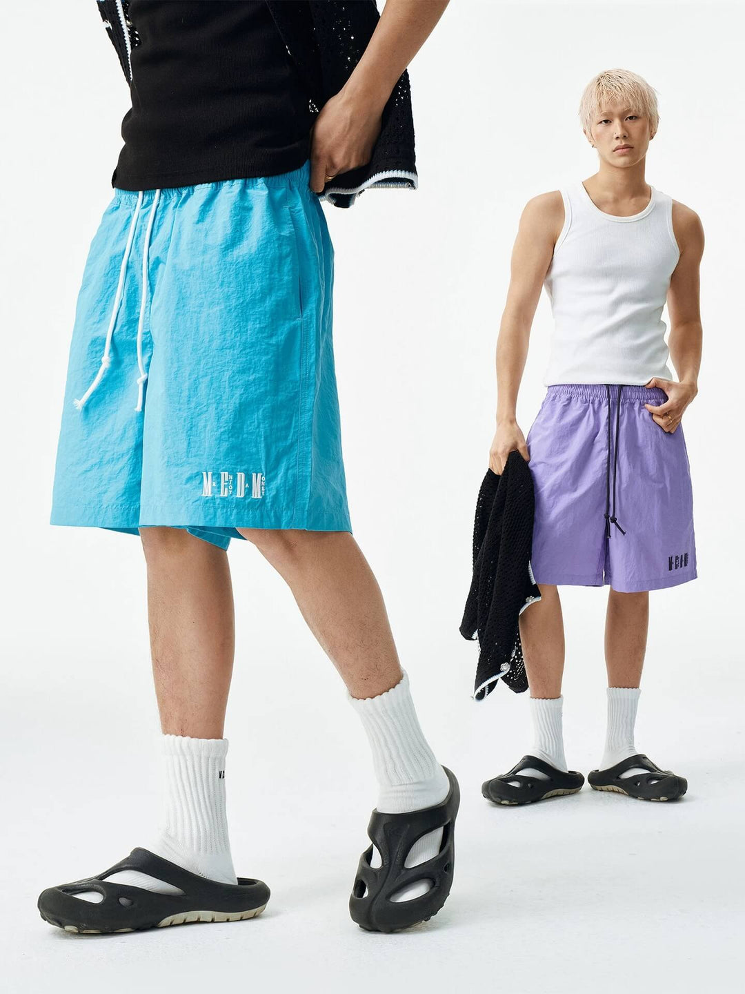 MEDM Quick Dry Embroidered Beach Shorts | Face 3 Face