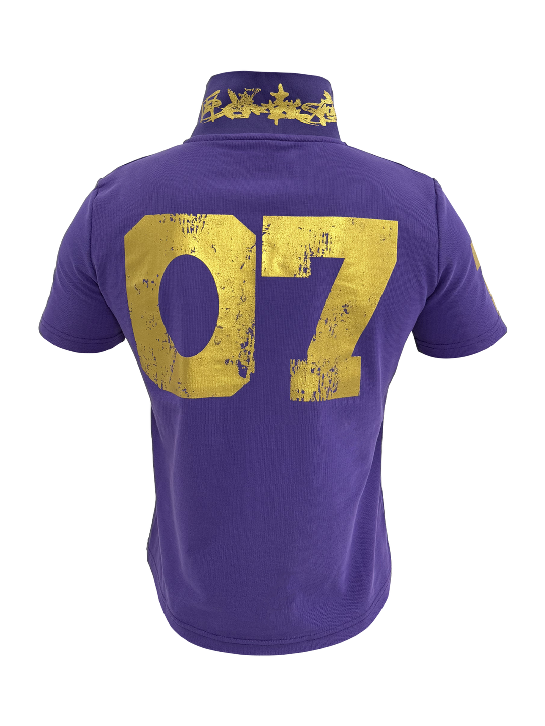 KARMANISTIC Embroidered and Printed Short Polo Shirt | Face 3 Face