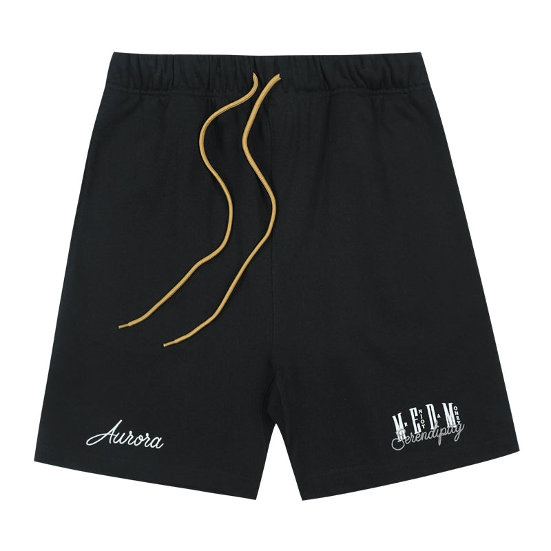 MEDM 3D Embroidered Sweat Shorts | Face 3 Face