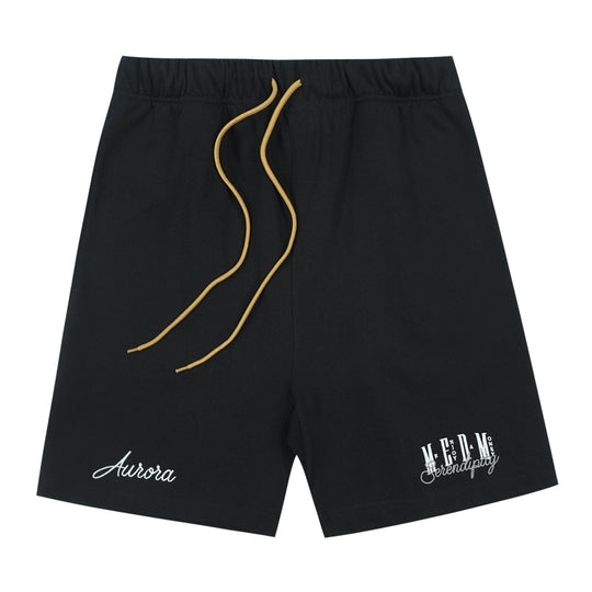 MEDM 3D Embroidered Sweat Shorts | Face 3 Face