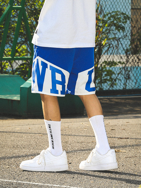 UNTILWERICH UWR Printed Basketball Shorts | Face 3 Face