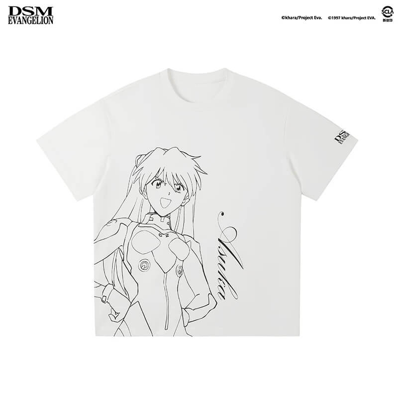 DSM x EVA Character Graphic Print Short Sleeve Tee