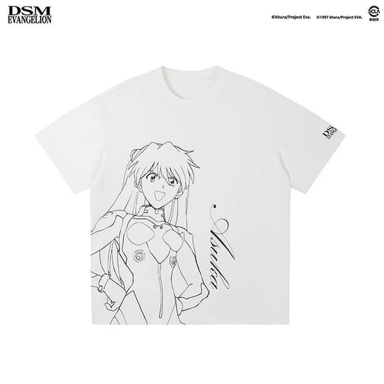 DSM x EVA Character Graphic Print Short Sleeve Tee