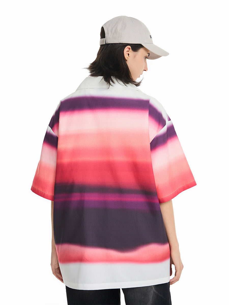 Harsh and Cruel Sunset Clouds Cuban Shirt | Face 3 Face