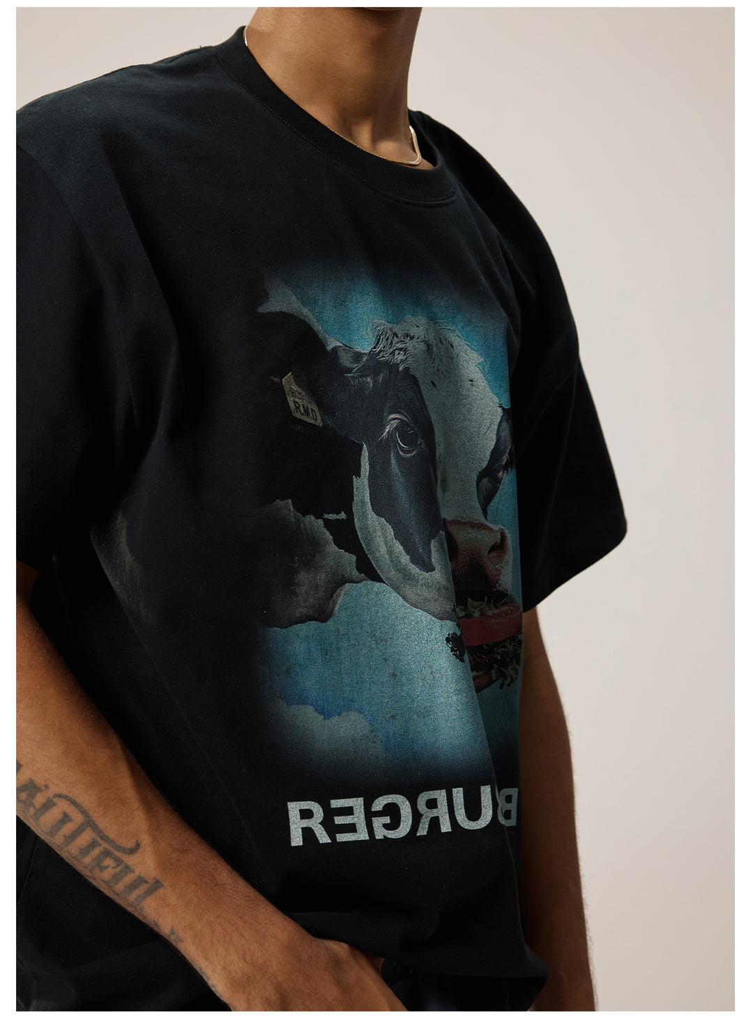 Remedy BEEF BURGER Print Tee | Face 3 Face