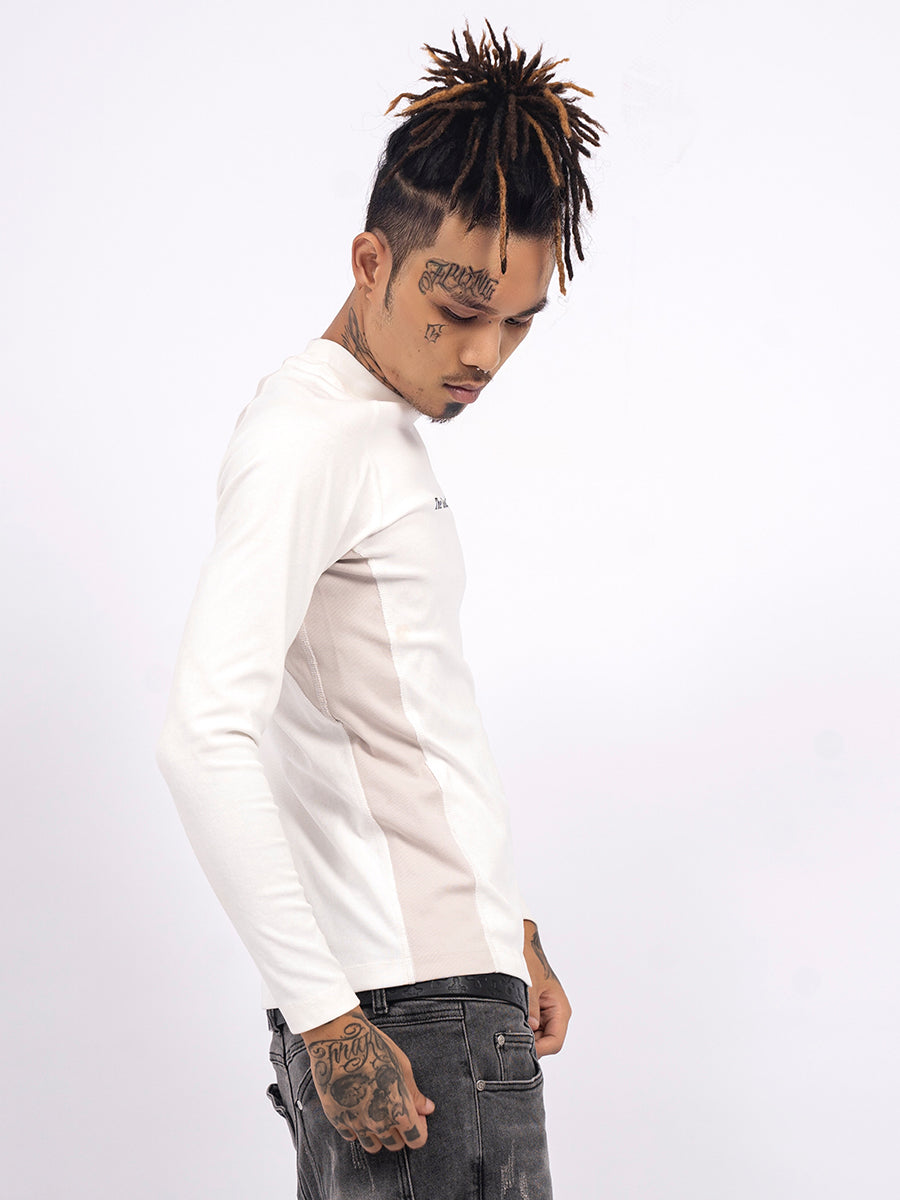 TGFCLUB Slim Fit Logo Print Basic Long Sleeve Tee | Face 3 Face