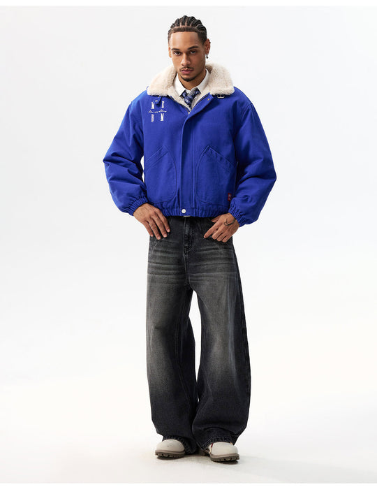 MEDM Sherpa Fleece Quilted Work Jacket | Face 3 Face