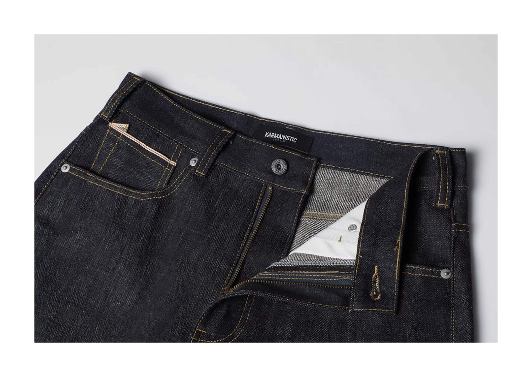 KARMANISTIC Contrast Back Pocket Original Baggy Jeans | Face 3 Face