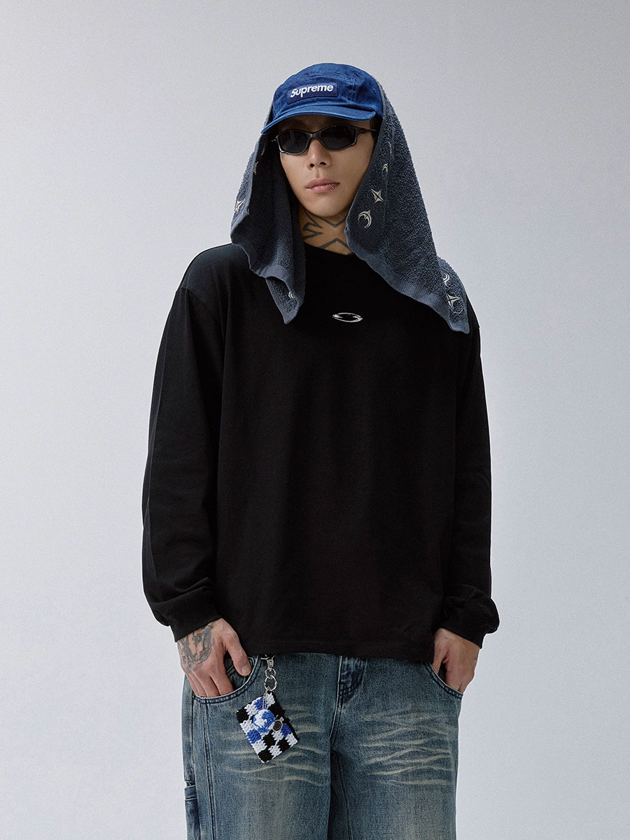 F2CE Metal Logo Basic Long Sleeve Tee | Face 3 Face