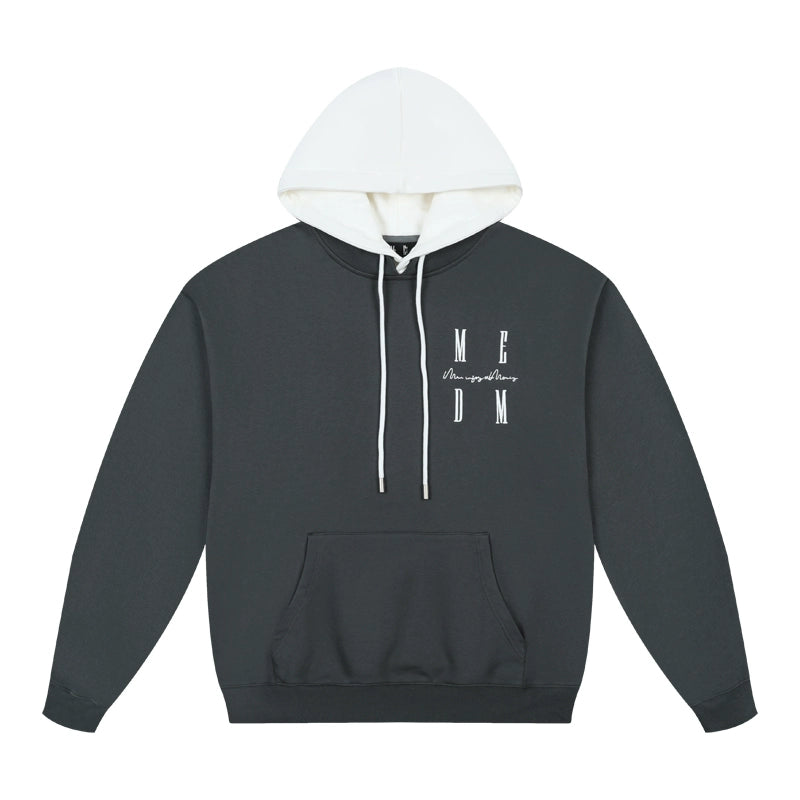 MEDM Layered Look Color Block Hoodie | Face 3 Face
