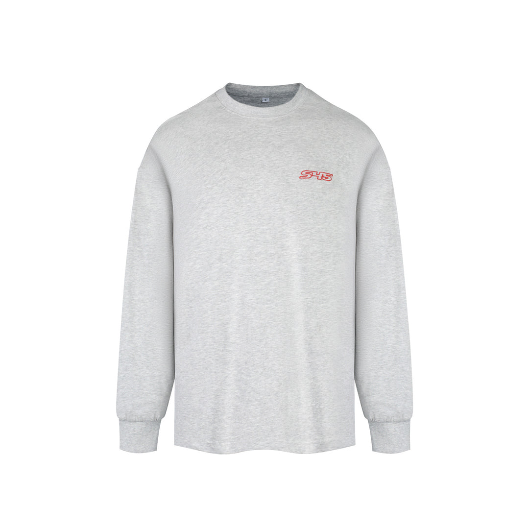 S45 Basic Small Logo Long Sleeve Tee | Face 3 Face