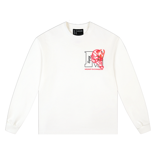 MEDM x EVA Basic Logo Long Sleeve Tee | Face 3 Face