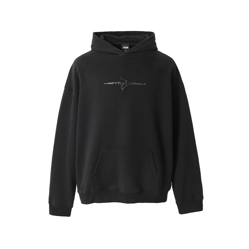 JHYQ Embroidered Beaded Logo Hoodie
