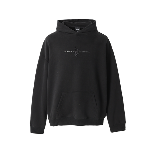 JHYQ Embroidered Beaded Logo Hoodie