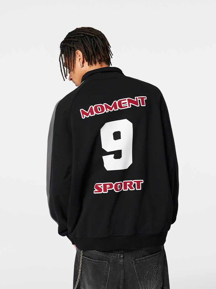 Achock Uniform Designed Half-Zip Sweatshirt | Face 3 Face