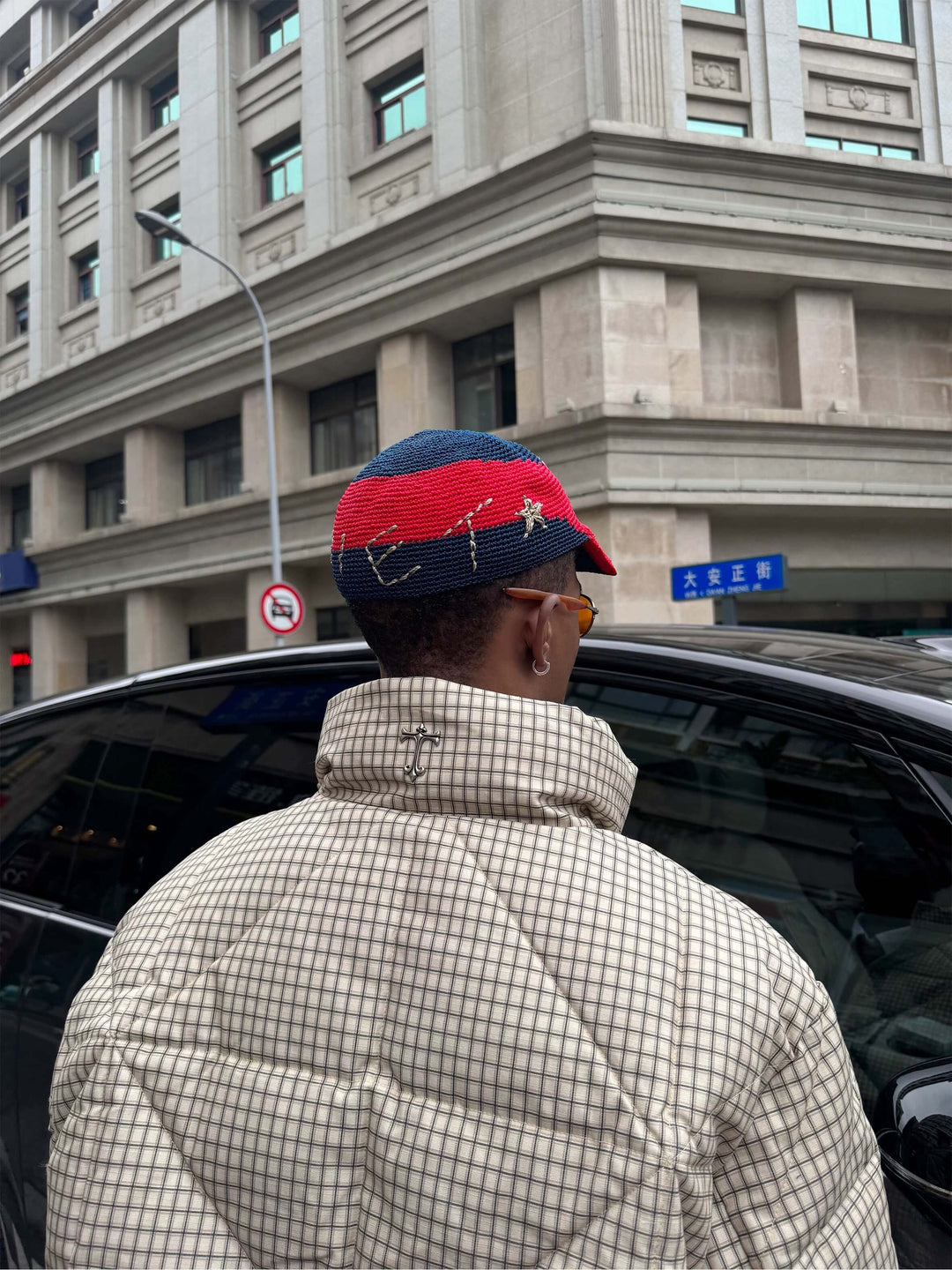 STEEPC Plaid Diamond Quilted Padded Jacket | Face 3 Face