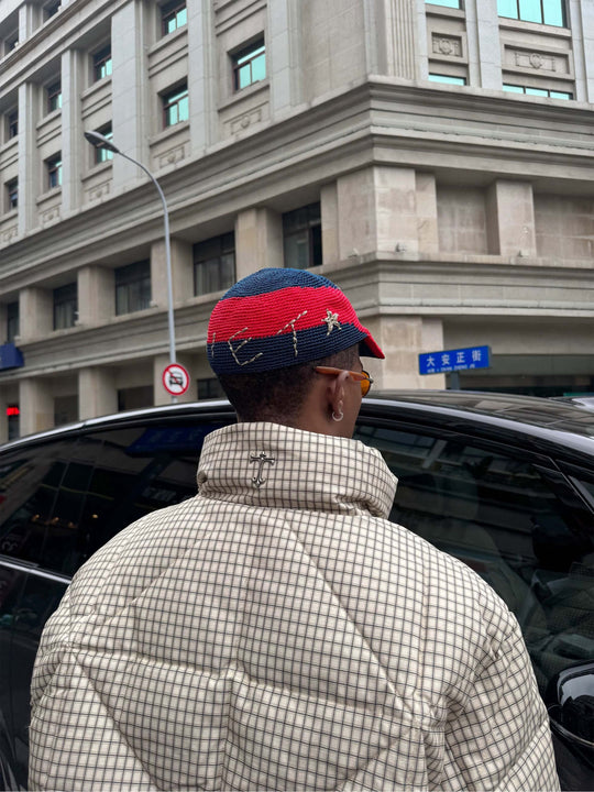 STEEPC Plaid Diamond Quilted Padded Jacket | Face 3 Face