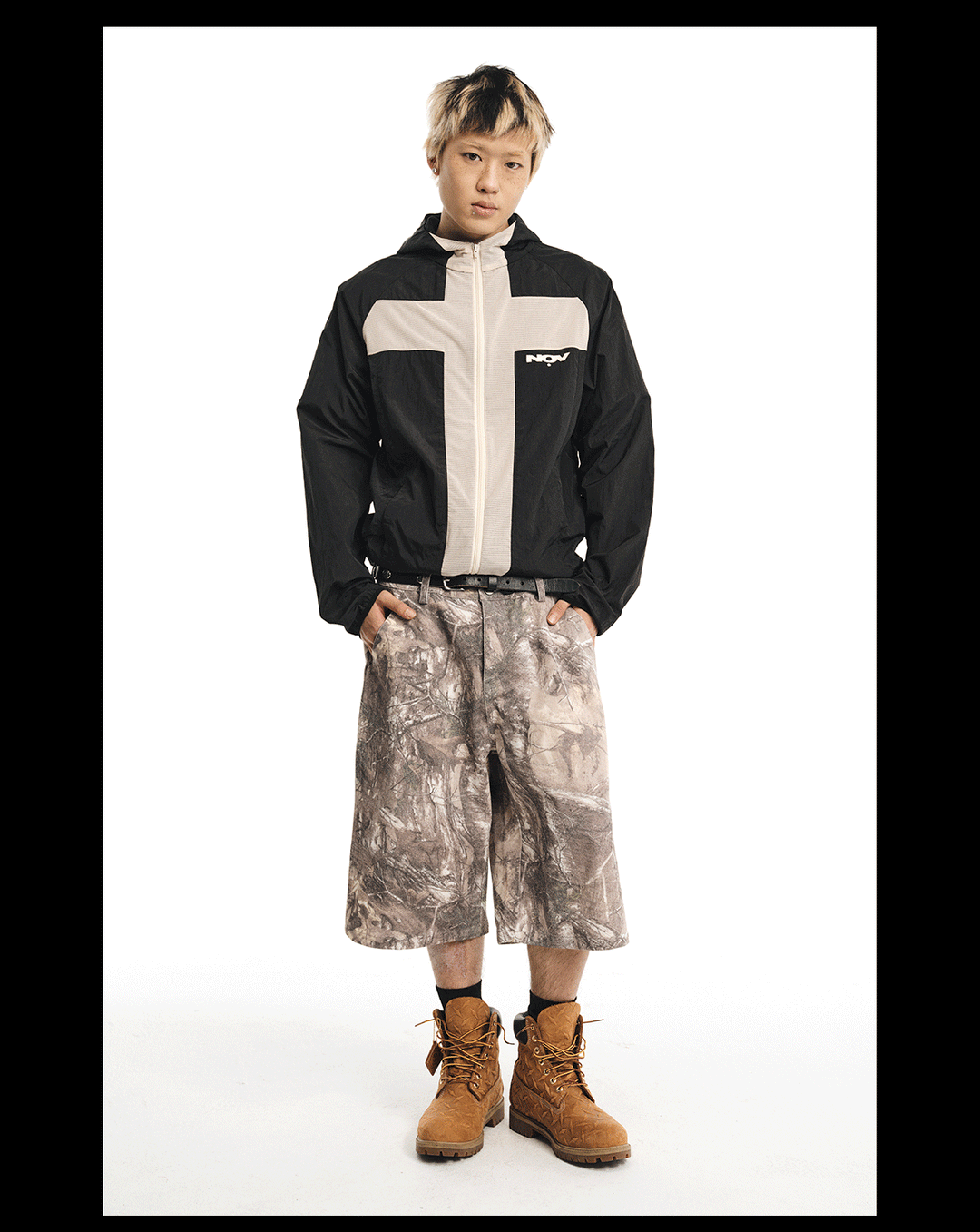 NOVACAM Tree Camouflage Work Baggy Shorts | Face 3 Face