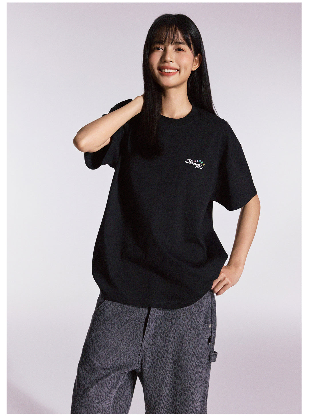 Remedy Star Foam Print Tee | Face 3 Face