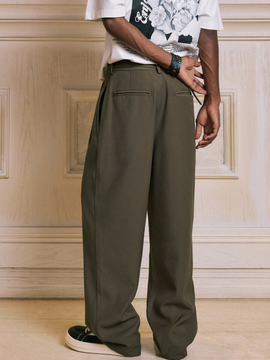 MEDM M-Shaped Belt Loop Suit Pants | Face 3 Face