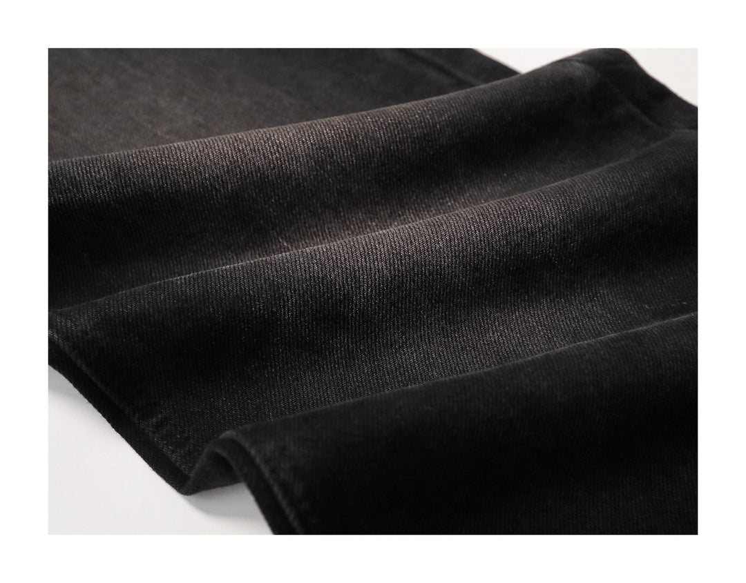 KARMANISTIC Diamond Studded Washed Wide Leg Jeans | Face 3 Face